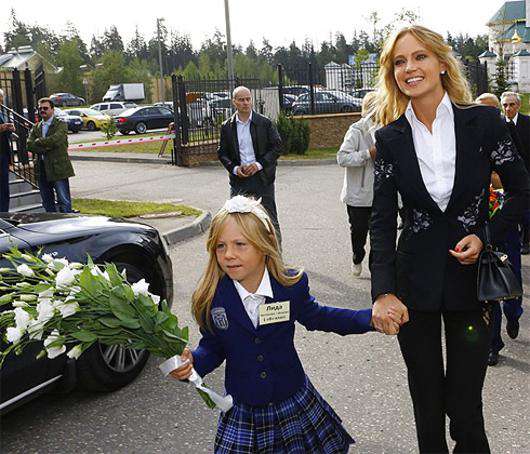 Дочь Глюк’oZы, первоклассница Лидия. Фото: Instagram.com/chistyakova_ionova.