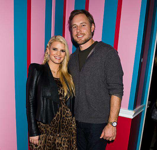 Джессика Симпсон и Эрик Джонсон. Фото: Fotodom.ru.