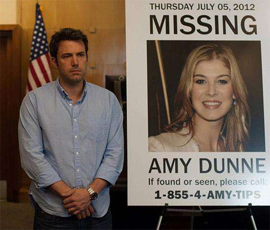 Бен Аффлек в картине «Исчезнувшая». Кадр из фильма. 