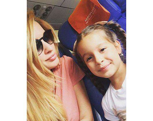 Ксения Бородина с дочерью Марусей. Фото: Instagram.com/borodylia.