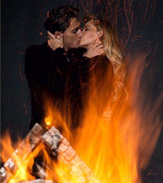 Глюк’oZa поздравила мужа с днем рождения, составив коллаж, символизирующий ее любовь к нему. Фото: Instagram.com/chistyakova_ionova.