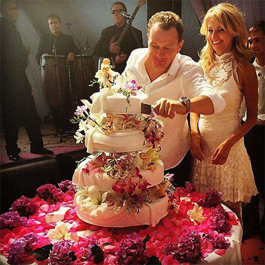 Свадьба Марата Башарова и Екатерины Архаровой. Фото: Instagram.com/kseniaafanasyeva. 