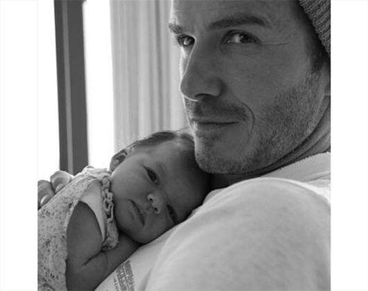 Дэвид Бекхэм поздравил дочку Харпер с днем рождения, опубликовав снимок с ней. Фото: Instagram.com/davidbeckham.