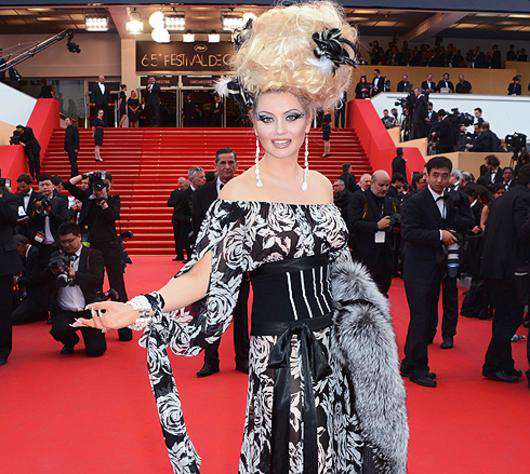Лена Ленина на Каннском кинофестивале в 2013 году.