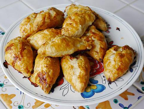 Хрустящие пирожки с мясом
