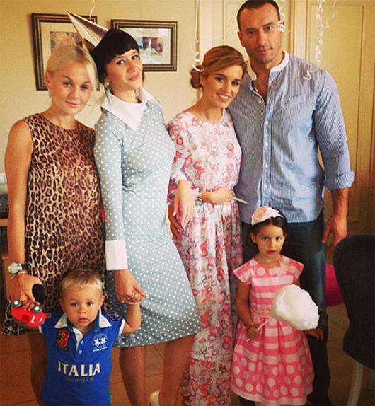 Ксения Бородина и Михаил Терехин на празднике. Фото: Instagram.com.