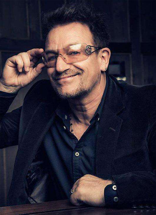 Боно объяснил, почему всегда в очках. Фото: Facebook.com/BonoU2s.