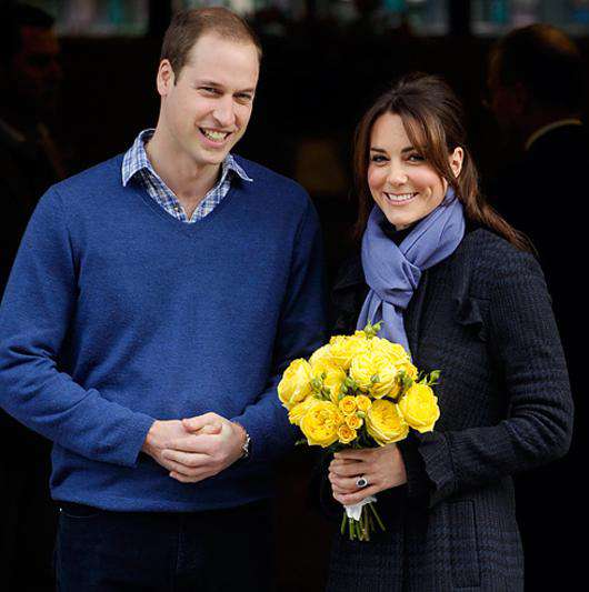 Принц Уильям и Кейт Миддлтон. Фото: Camera Press/Fotodom.ru. 