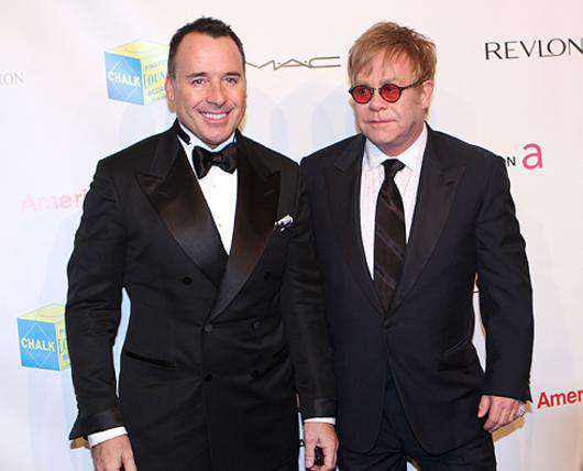 Дэвид Ферниш и Элтон Джон. Фото: Rex Features/Fotodom.ru. 