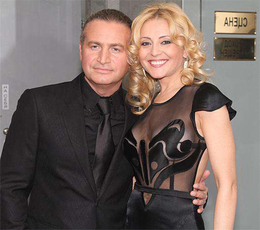 Леонид Агутин и Анжелика Варум.