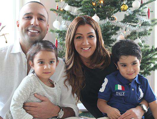 Певец Араш с семьей. Фото: материалы пресс-служб.