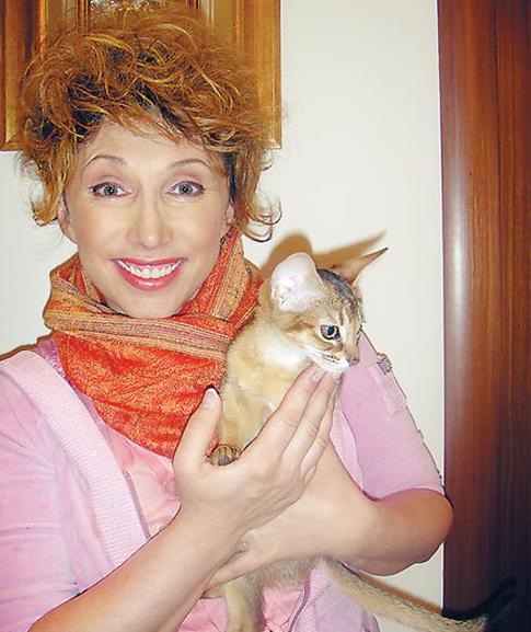 Елена Воробей стала дрессировщицей