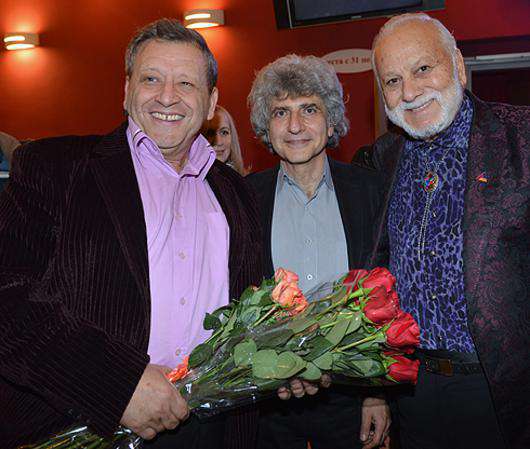 Борис Грачевский, Симон Осиашвили и Бедрос Киркоров. Фото: материалы пресс-служб.