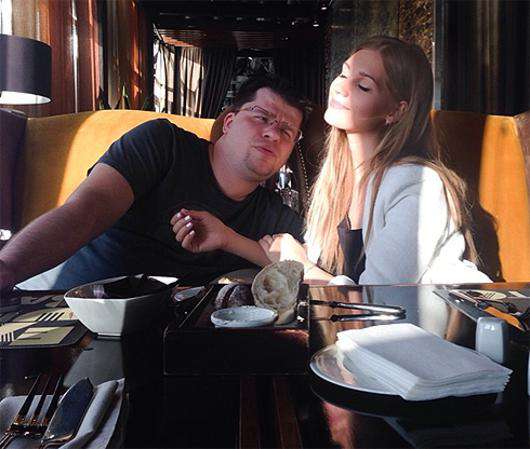 Гарик Харламов и Кристина Асмус. Фото: Instagram.com/asmuskristina. 