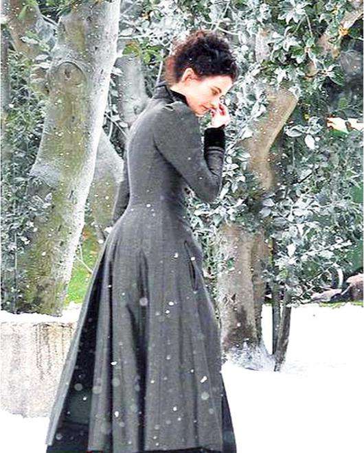 Ева Грин на съемках в Дублине. Фото: Instagram.com/evagreenweb.