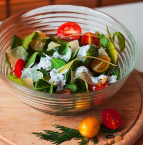 Йогурт вместо майонеза