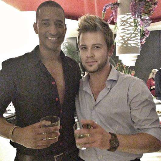 Роберто Кел Торресу и Арсений Бородин. Фото: Twitter.com.