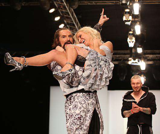 Никита Джигурда на показе YanaStasia.