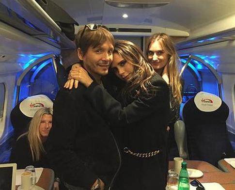 Виктория Бекхэм спустилась с небес на землю