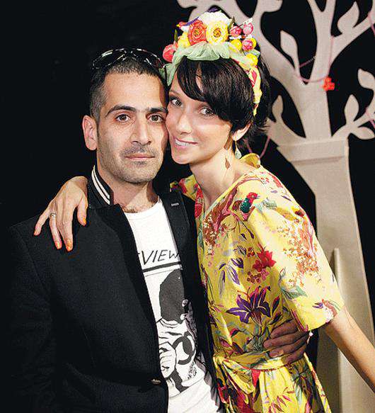 Анастасия Цветаева с мужем.