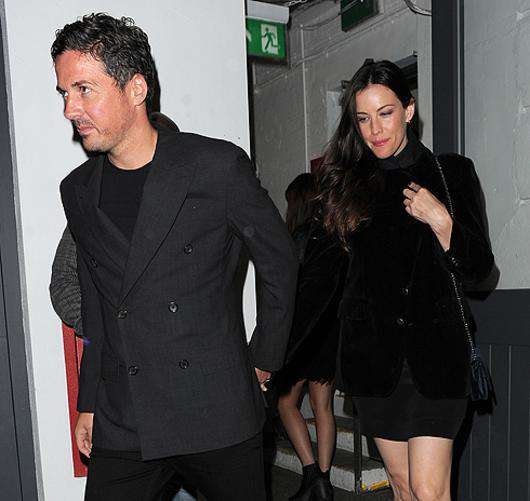 Дэйв Гарднер и Лив Тайлер. Фото: All Over Press.