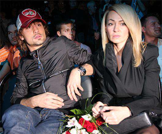 Дима Билан и Яна Рудковская.