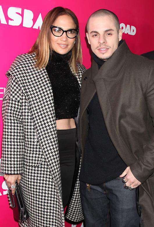 Дженнифер Лопес и Каспер Смарт. Фото: Rex Features/Fotodom.ru.