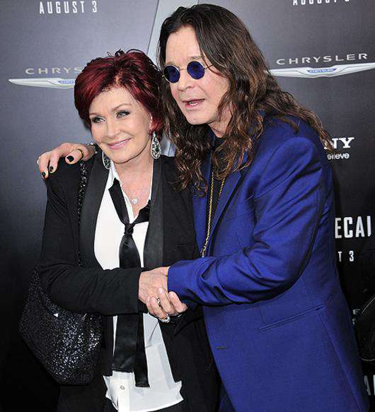Оззи и Шэрон Осборн . Фото: Camera Press/Fotodom.ru.