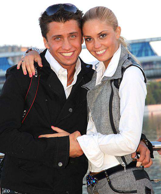 Агата Муцениеце и Павел Прилучный. Фото: PhotoXPress.ru.