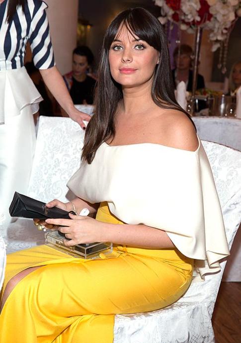 Оксана Федорова окрестила дочь