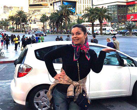 Наташа Королева в Лас-Вегасе. Фото: Instagram.com/natellanatella.