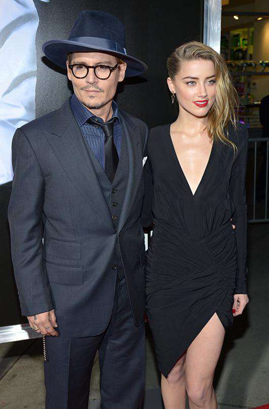 Джонни Депп и Эмбер Херд. Фото: AP Images.