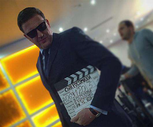 Максим Виторган начал сниматься в новом фильме. Фото: Instagram.com/mvitorgan.