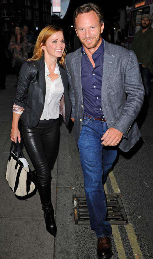 Джерри Холливелл и Кристиан Хорнер. Фото: All Over Press.