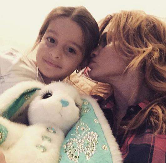 Ксения Бородина и ее дочь Маруся. Фото: Instagram.com/borodylia.