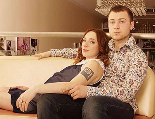 Тутта Ларсен с мужем Валерием Колосовым. Фото: PhotoXPress.ru.