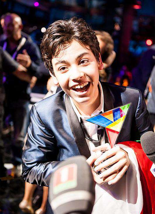 Винченцо Кантиелло. Фото: www.junioreurovision.tv.