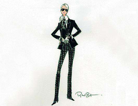 Наряд для Барби от Карла Лагерфельда. Фото: материалы пресс-служб.