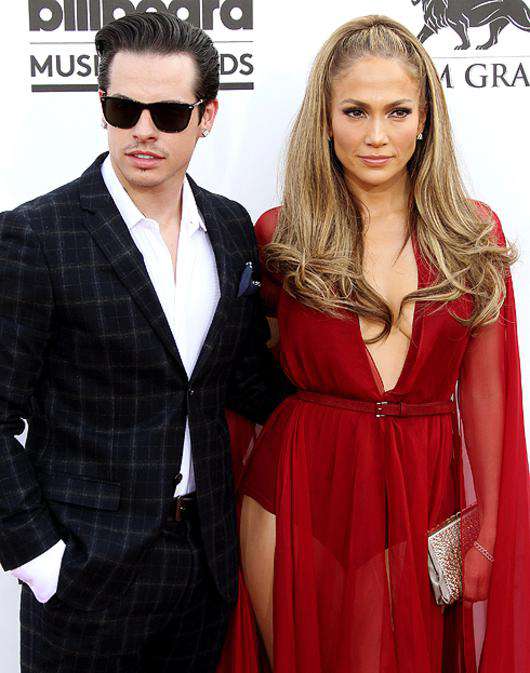 Дженнифер Лопес и Каспер Смарт. Фото: Rex Features/Fotodom.ru.