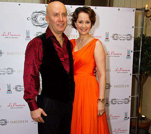 Ольга Кабо с мужем Николаем.