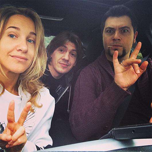 Юлия Ковальчук и Алексей Чумаков в Альпах. Фото: Instagram.com.