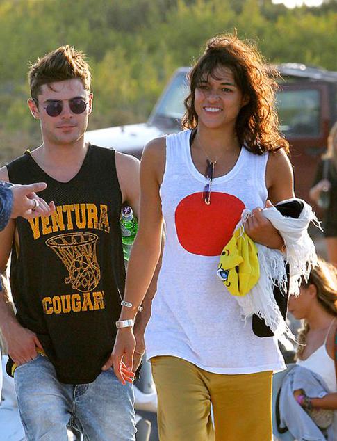 Мишель Родригес рассталась с Заком Эфроном