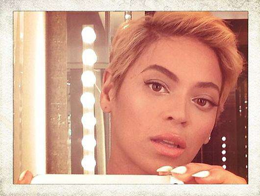 Бейонсе с новой прической. Фото: Instagram.com.