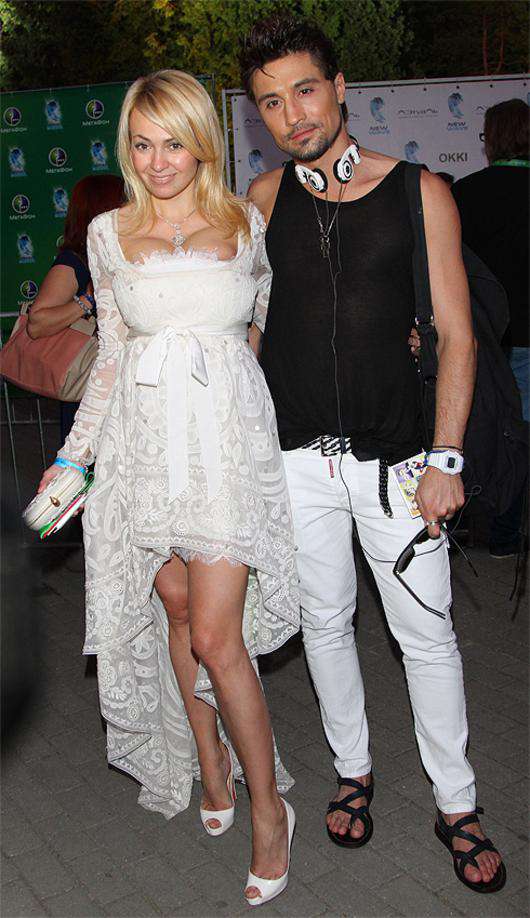 Яна Рудковская и Дима Билан.