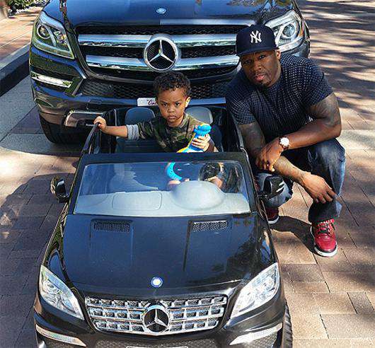 50 Cent с сыном. Фото: Instagram.com/50cent.