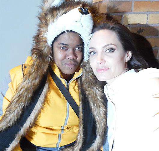 Текна Дешанель и Анджелина Джоли. Фото: Instagram.com/technadeschanel.