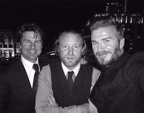 Бекхэм, Круз и Ричи сделали экстремальное селфи