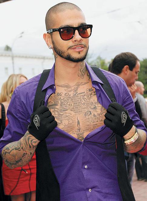 Тимати наколол комиксы