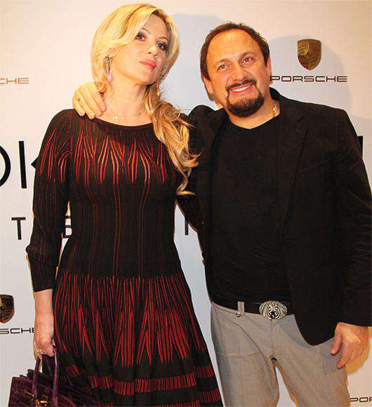 Стас Михайлов с женой.