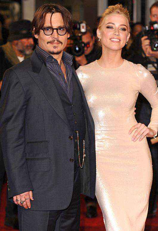 Джонни Депп и Эмбер Херд. Фото: Rex Features/Fotodom.ru.